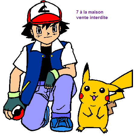 Grille Gratuite Pokemon Sacha Et Pikachu Le Blog De 7 A La Maison Point De Croix Tricot Grilles Gratuites