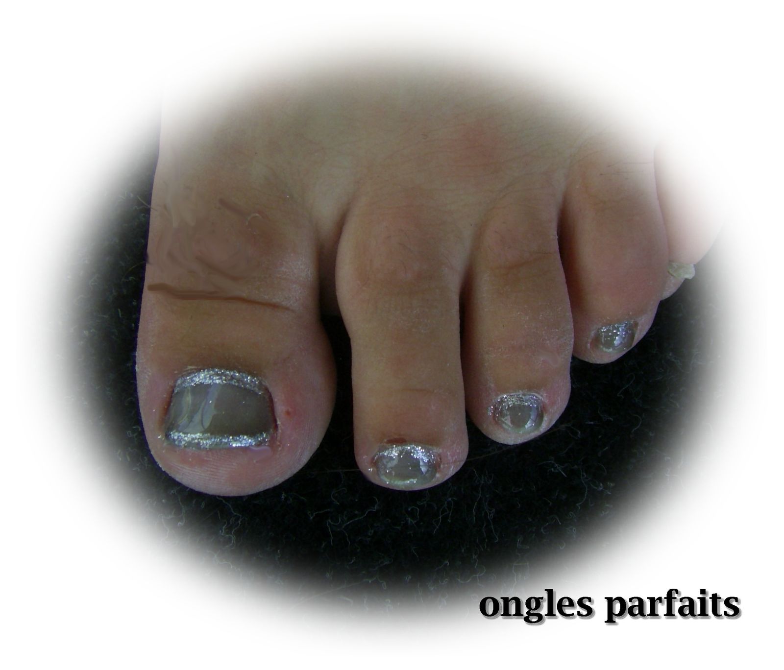 Déco ongles pieds