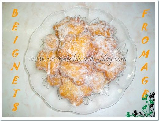 BEIGNETS AU FROMAGE