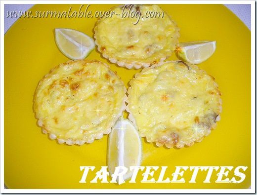 tartelettes champignons / crevettes 6