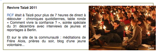rencontres européennes taizé 2011