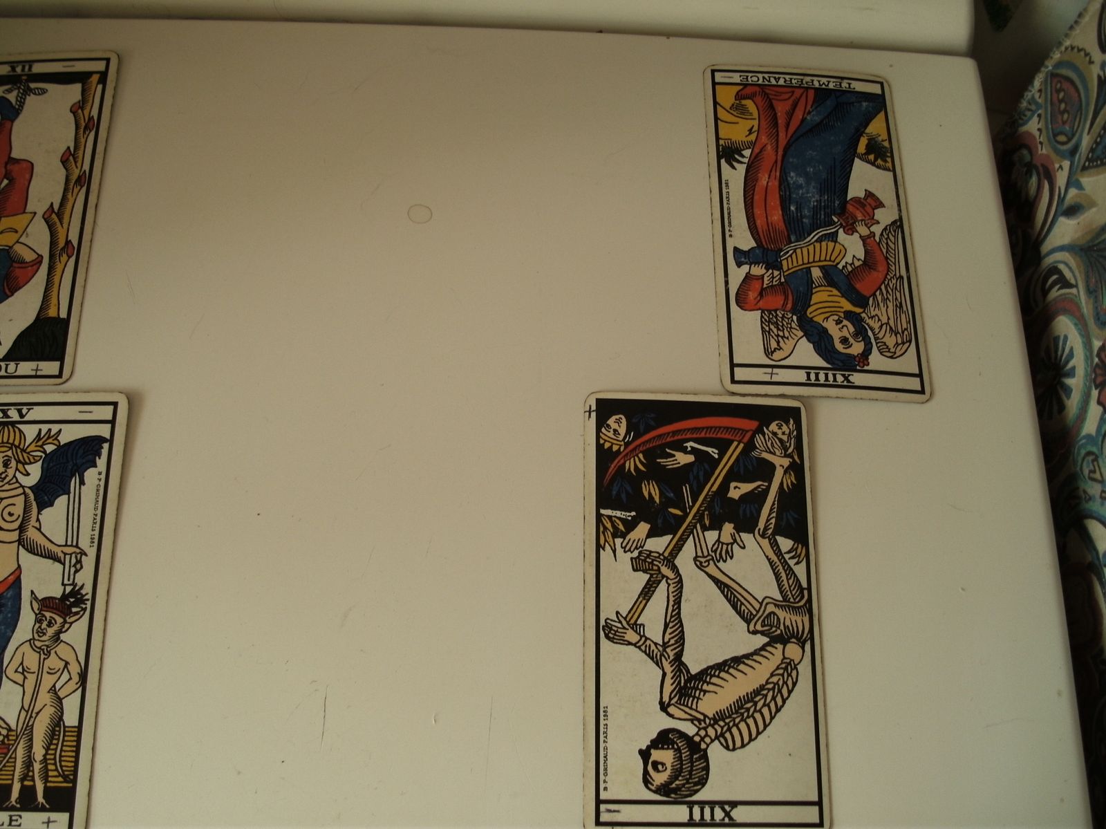 tarot de marseille, arcanes majeurs tirage en fer a cheval. Le blog de jovelin rachel