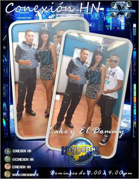 Lake y el Domy en Conexion HN (11)
