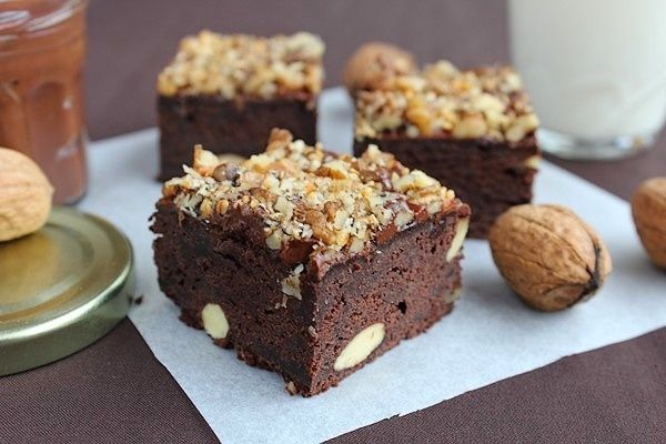 Carré au chocolat noir Amandes & Noix 1