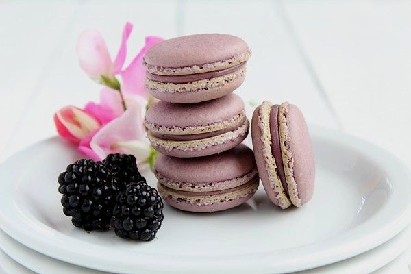 Macarons à la Mûre {Meringue Italienne} 4