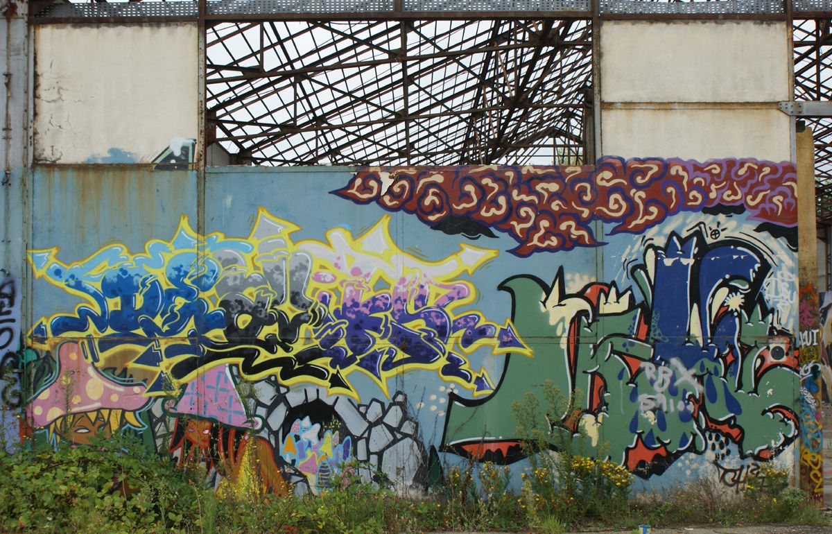 Album - Graffitis Caserne Niel Bordeaux Tom 001