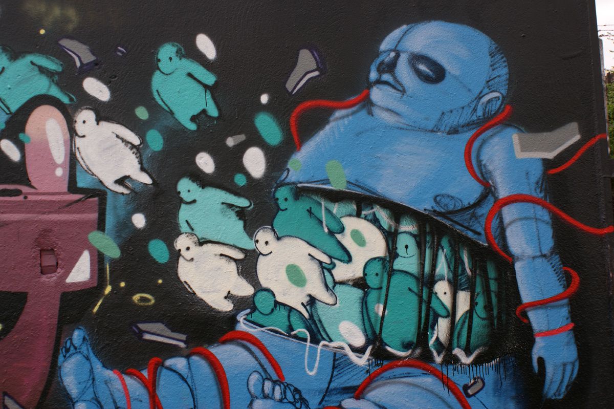 Album - Graffitis IVRY sur Seine Tom 016