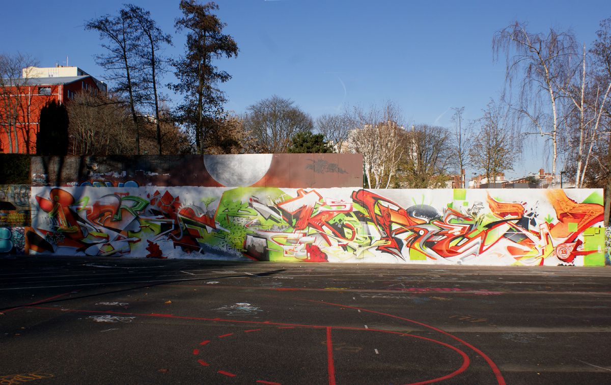 Album - Graffitis IVRY sur Seine Tom 020