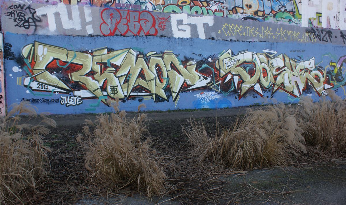Album - Graffitis IVRY sur Seine Tom 021
