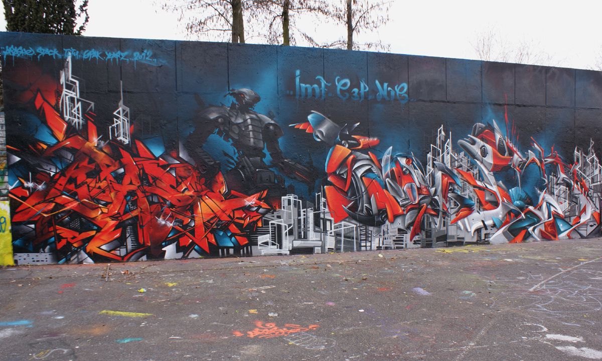 Album - Graffitis Ivry sur Seine Tom 008