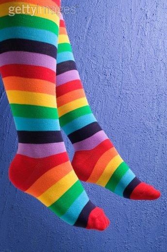 chaussettes, collants, couleurs, multicolores, jaune, rouge, vert, bleu, arc-en-ciel chaussettes, collants, couleurs, multicolores, jaune, rouge, vert, bleu, arc-en-ciel