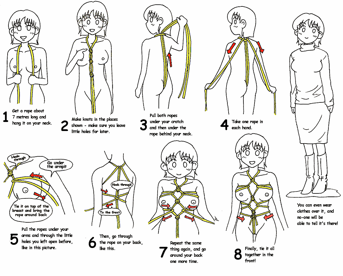 How To Tie Bondage Rope 62