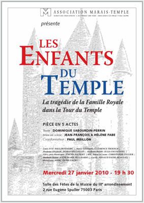 affiche enfants du temple