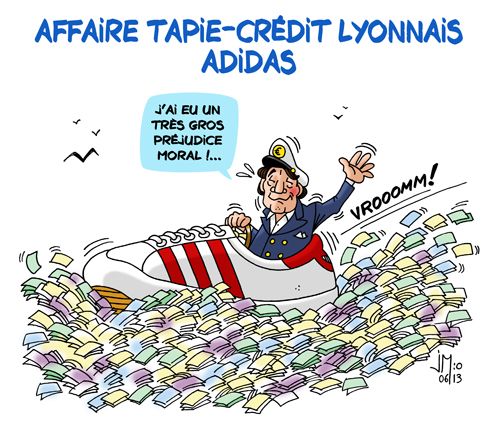 Affaire Tapie-Crédit Lyonnais-Adidas - JM