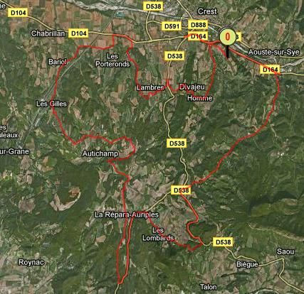 collines-sud carte