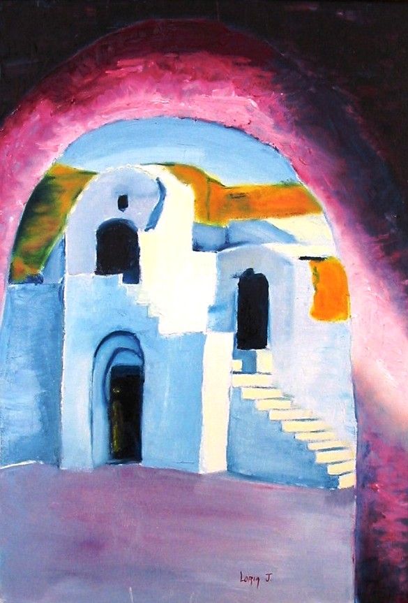 peinture sur toile maroc