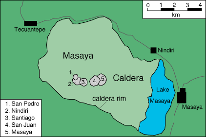 Masaya map
