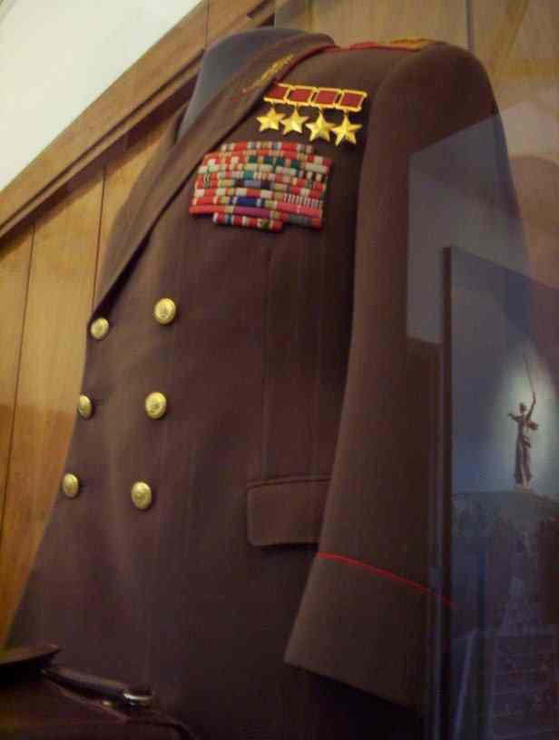 Jukov's uniform
