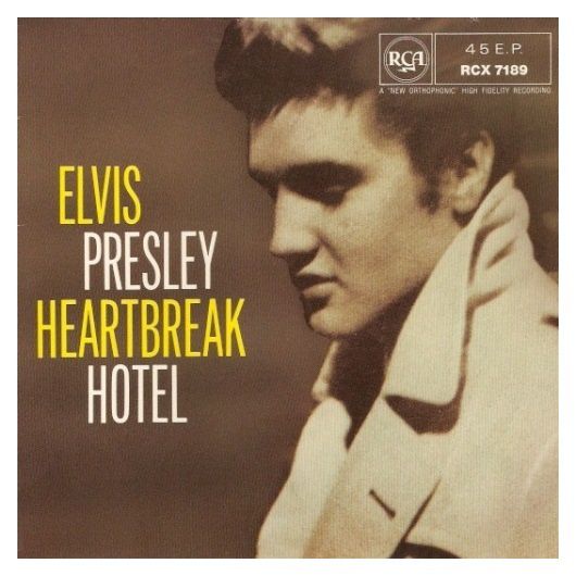 Elvis Presley - 1956 - Heartbreak hotel - Cover