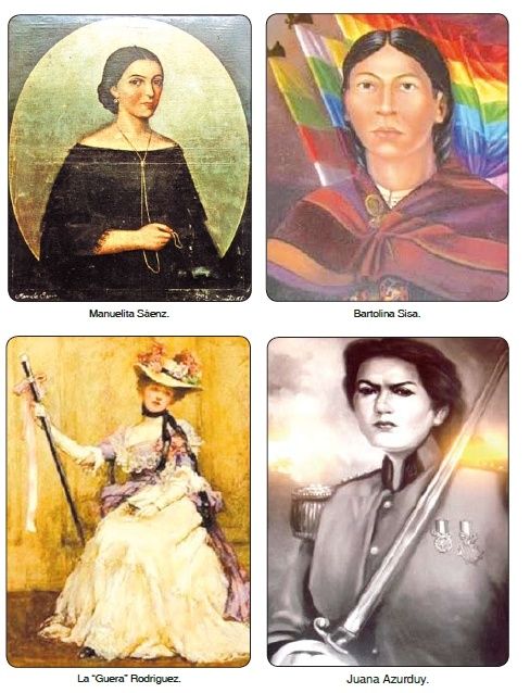 MUJERES EN LA INDEPENDENCIA DE COLOMBIA mujeres en la independencia de colombia: