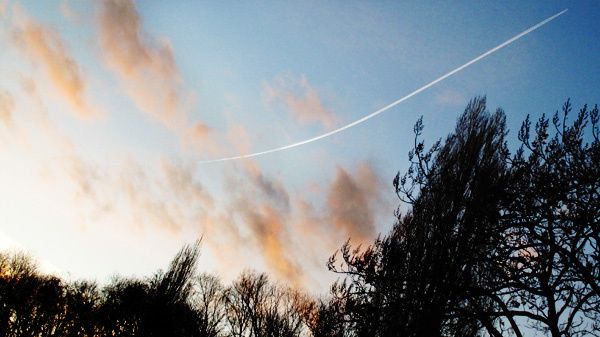 ciel nuage orange fevrier