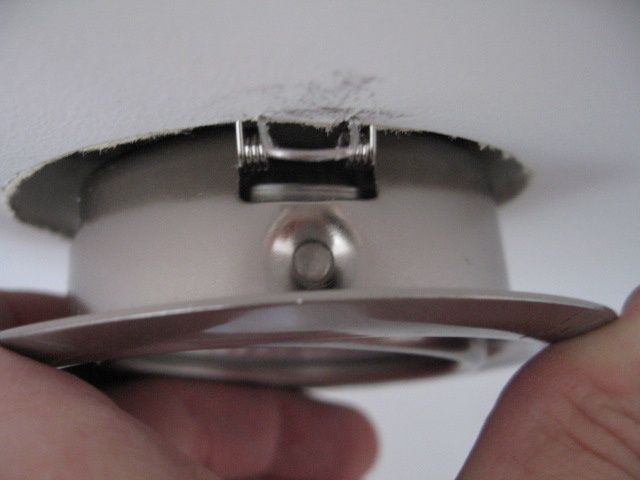 spots faux-plafond dressing