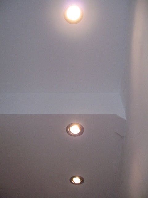 spots faux-plafond dressing