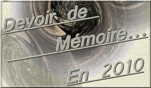 Devoir de Mémoire 11.11
