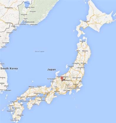 map kamikochi