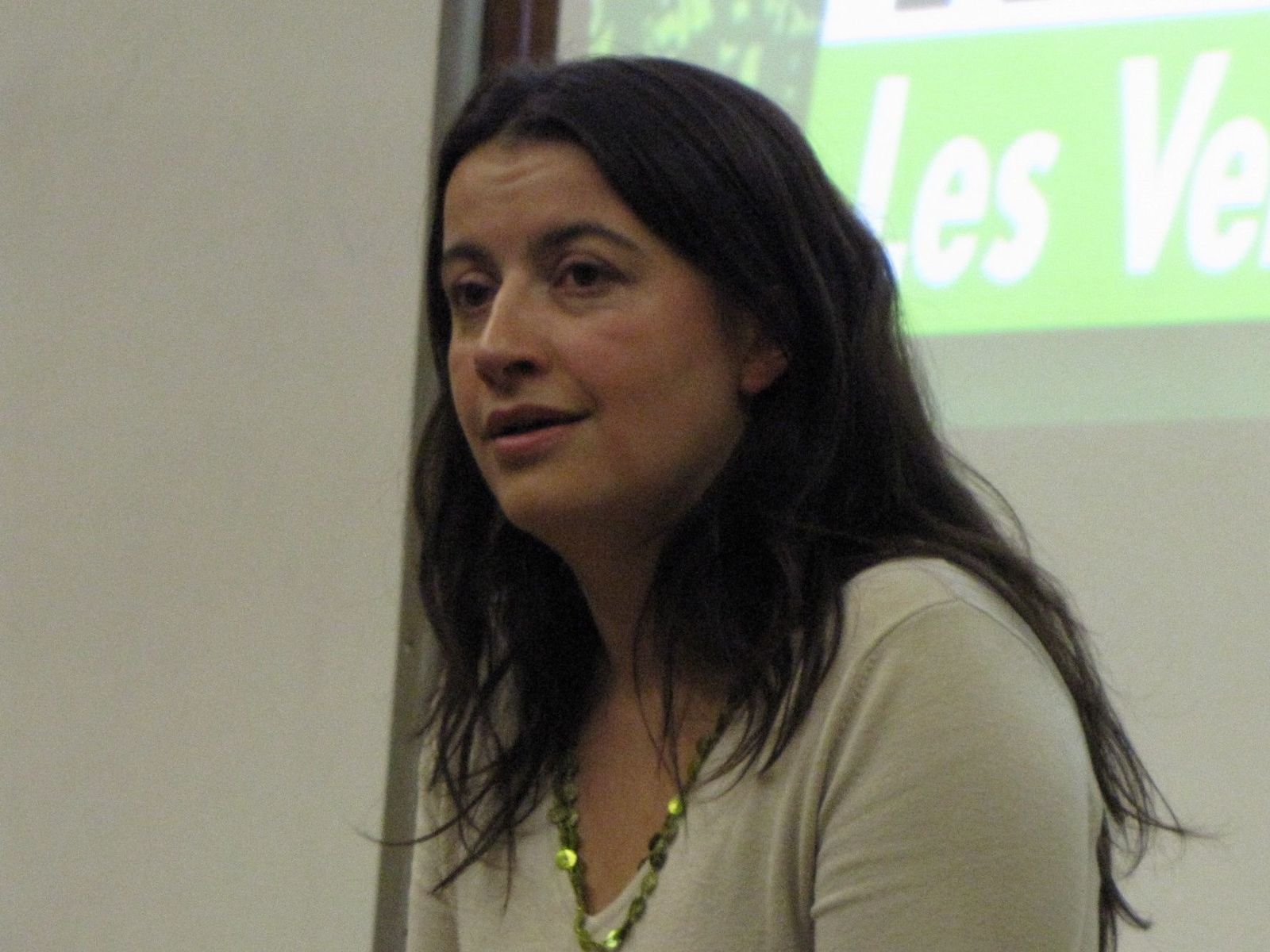 Cécile Duflot, Secrétaire générale des Verts, un leader charismatique