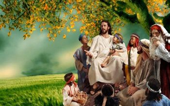 Jésus sous l'arbre
