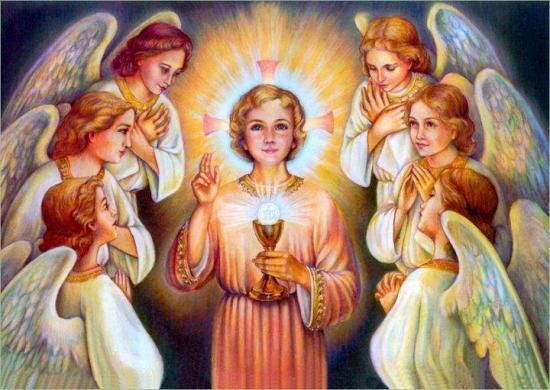 LesAnges adorent le Seigneur