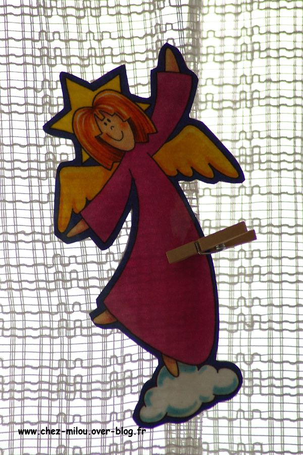 ange rouge Noël