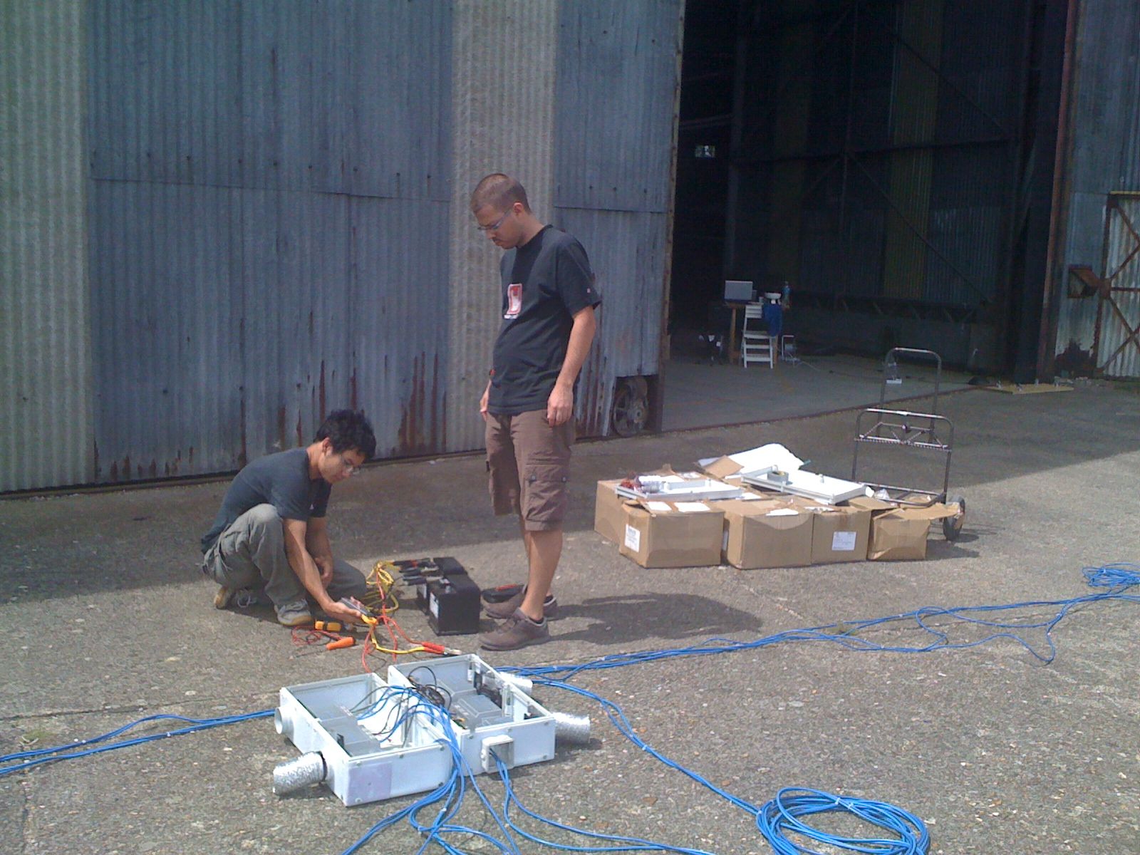 Tests des panneaux solaire photovoltaïques du Projet Sol'R Tests des panneaux solaire photovoltaïques du Projet Sol'R