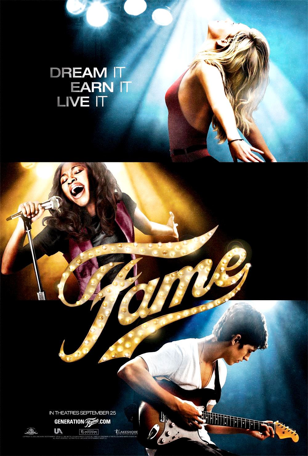 Fame 2009 Poster Fame 2009 Poster