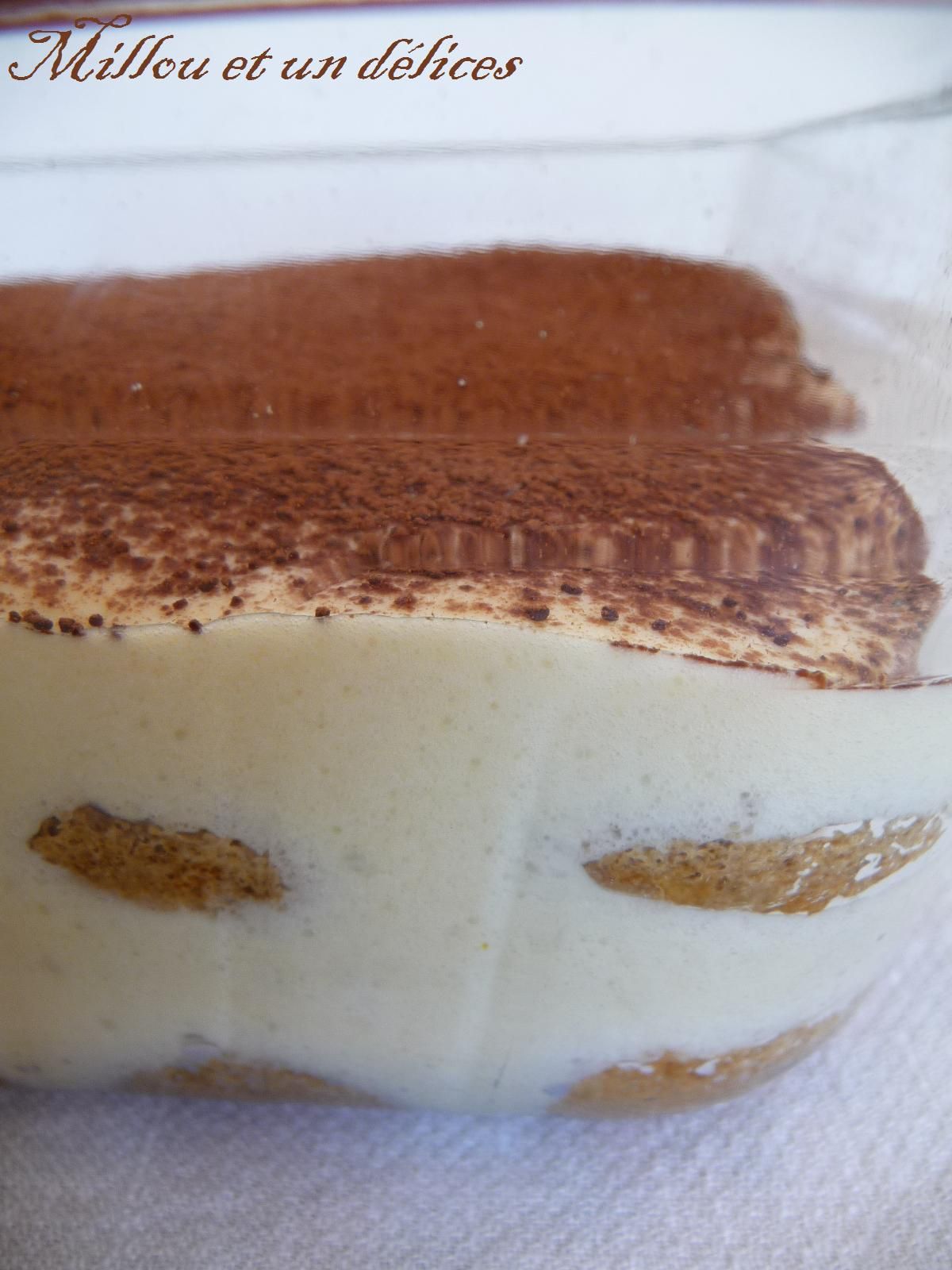 tisamisu mascarpone café de millou et un délices