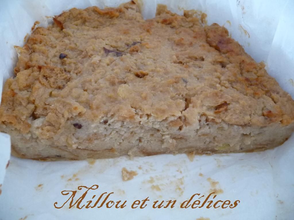 pudding version pommes et raisins de millou et un delices