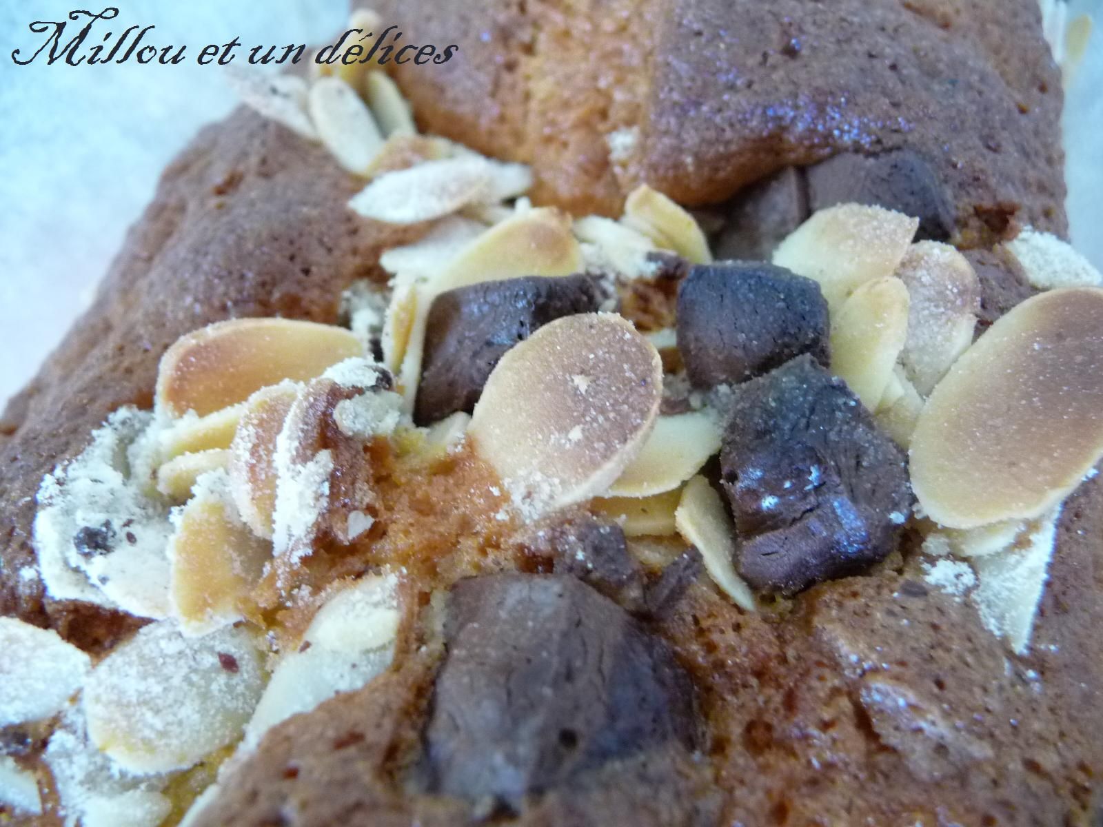 cake crousti fondant pépites de chocolat et amandes croûte cake crousti fondant pépites de chocolat et amandes croûte