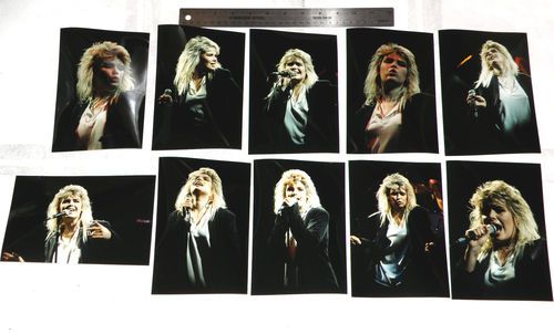 concert in April 1986 playing a charity 'Greenpeace' benefi