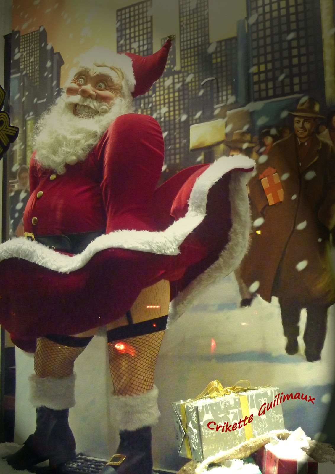 Le Père Noël est Gay ... oups ... Gai - Crikette Guilimaux