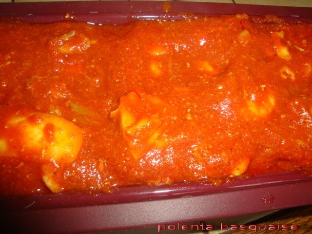 polenta basquaise 1
