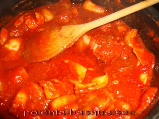 polenta basquaise