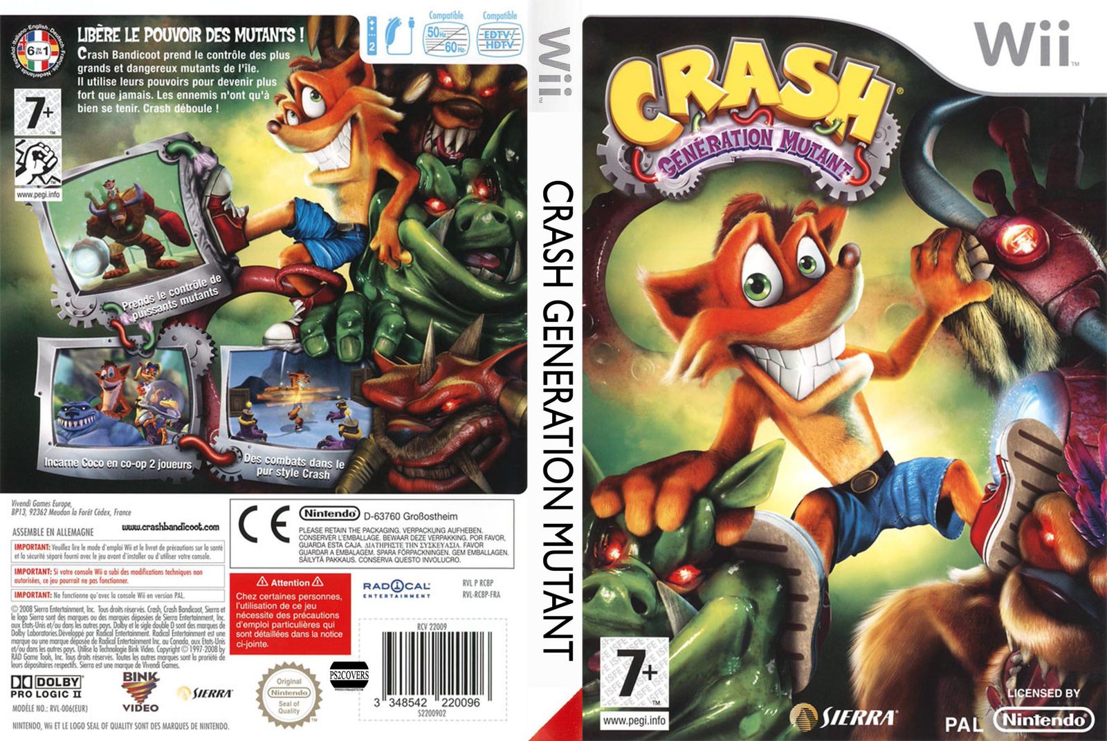 Crash : Génération Mutant (Jeu Wii) - Images, vidéos, astuces et avis