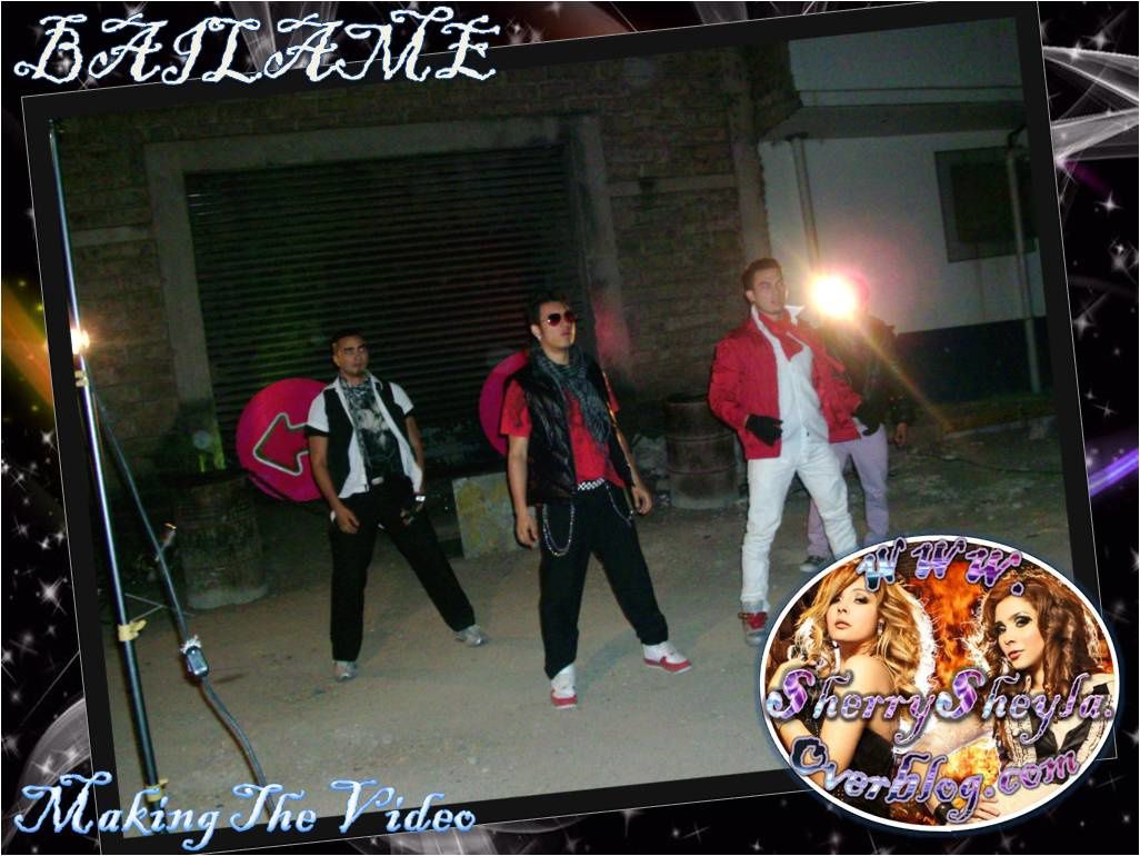 making the video Bailame (3)