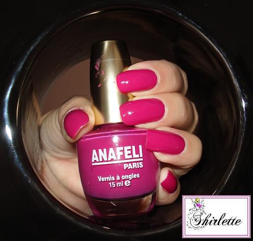 Vernis à ongle ANAFELI - Fuschia - Shirlette Nail Art