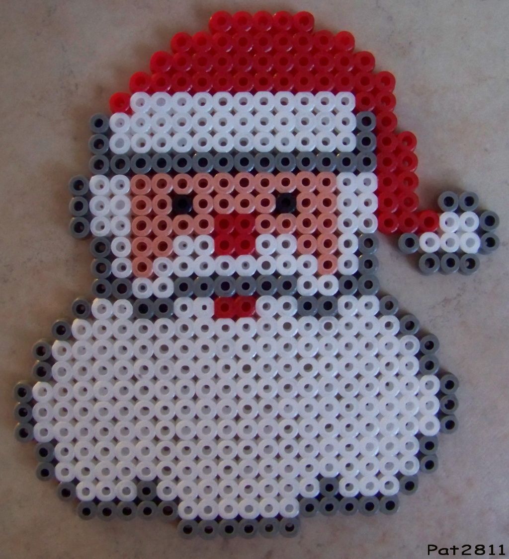 Perles Hama : Noël - Les loisirs de Pat