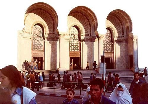 La Grande Poste d'Alger pendant les années 80