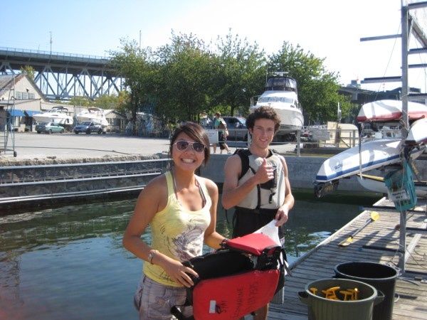 Rencontre des amis au canada