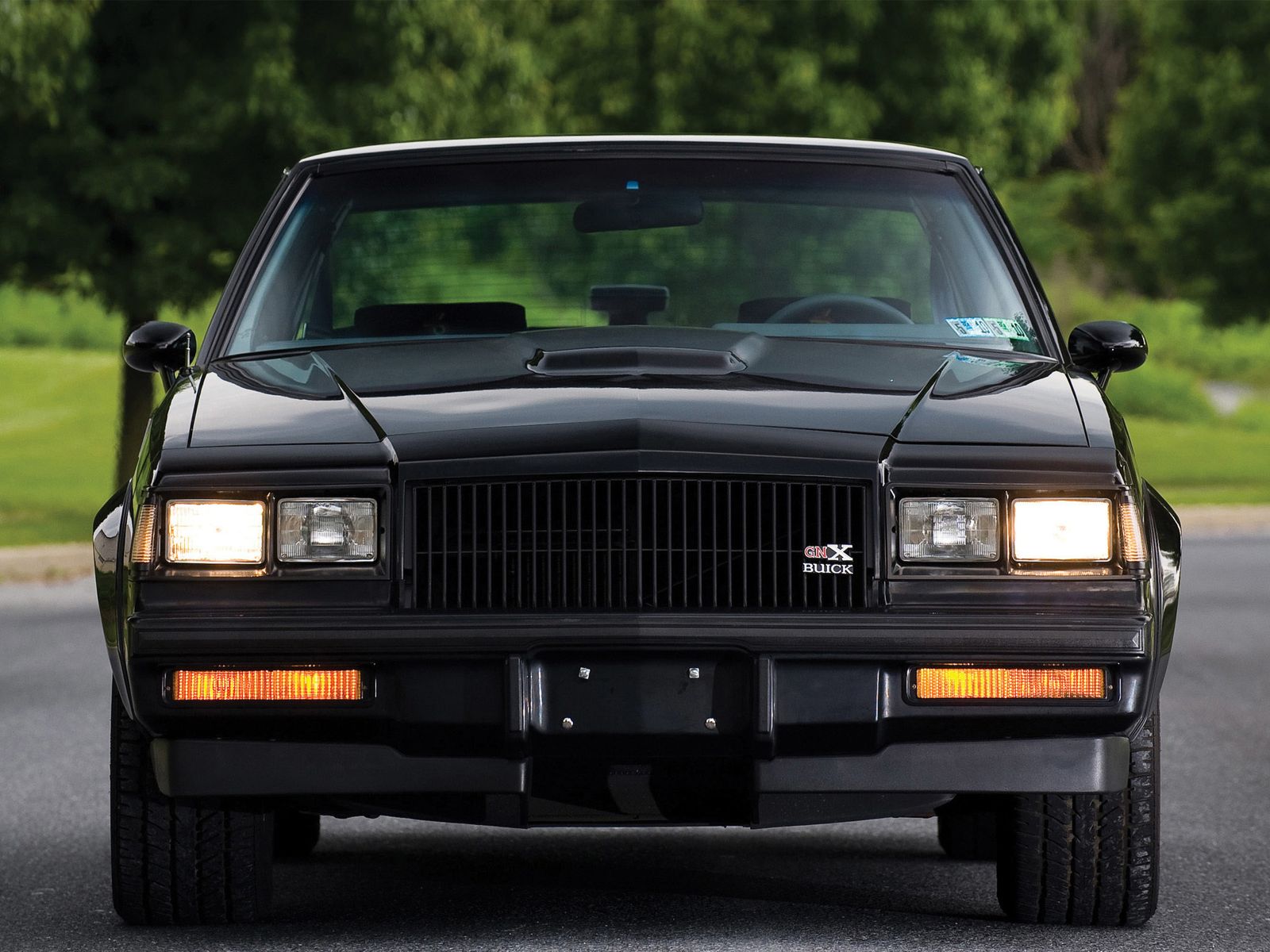 1987 Buick Regal Grand National GNX - Dark-Cars Wallpapers