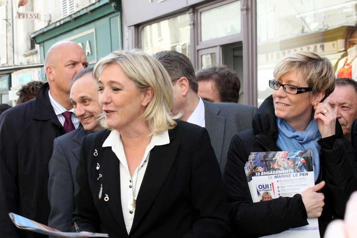 rencontre marine le pen